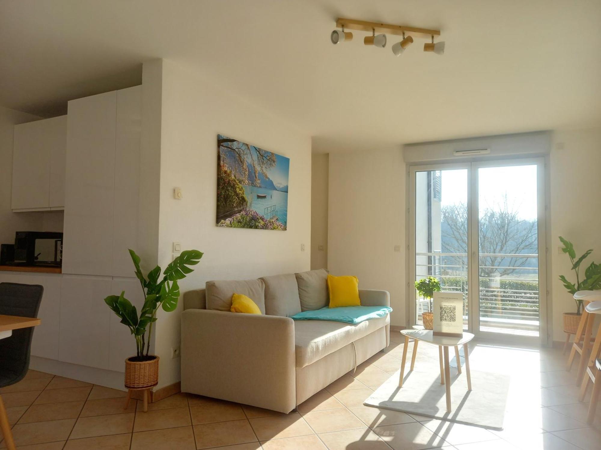 Апартаменты T2 De 56M2 - Geneve A 5 Min- Parking Prive Gratuit Сен-Жульен-ан-Женевуа Экстерьер фото